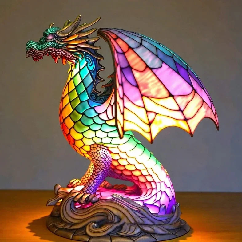 Sfeervolle Dierenlamp LED Tafellamp Metaal Resin 15cm Slaapkamer Woonkamer Decoratieve Nachtlamp op Batterijen