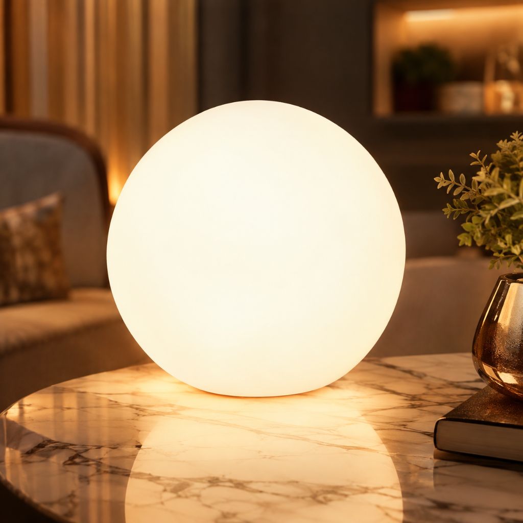 Draadloze LED Maanlamp Tafellamp 16 Kleuren Afstandsbediening IP65 Waterbestendig Sfeerverlichting Binnen Buiten