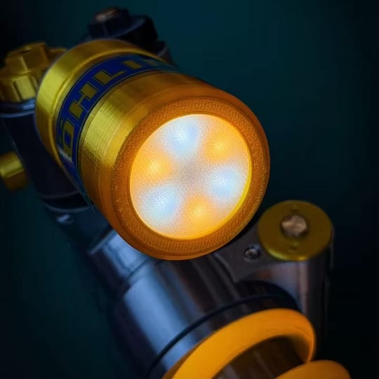 Schokdemper Tafellamp met Touch Bediening en Dimbaar LED Licht voor Bureau Gaming Werkplek Slaapkamer