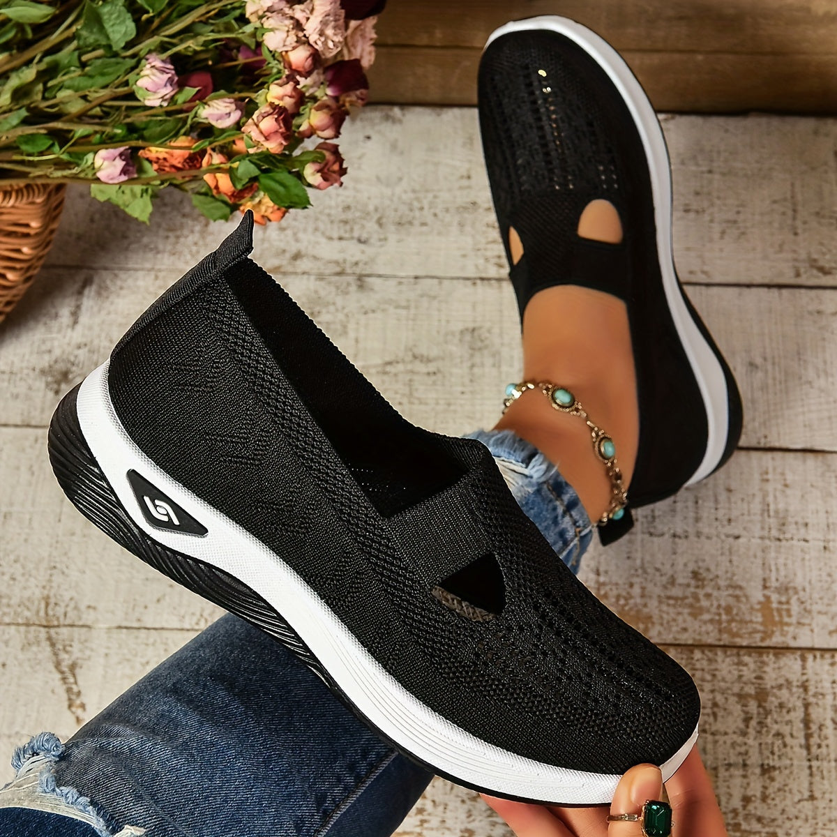 Ergonomische Damesslippers met Voetsteun Binnenhuis Buitenhuis Antislip Zool Comfortabele Pantoffels