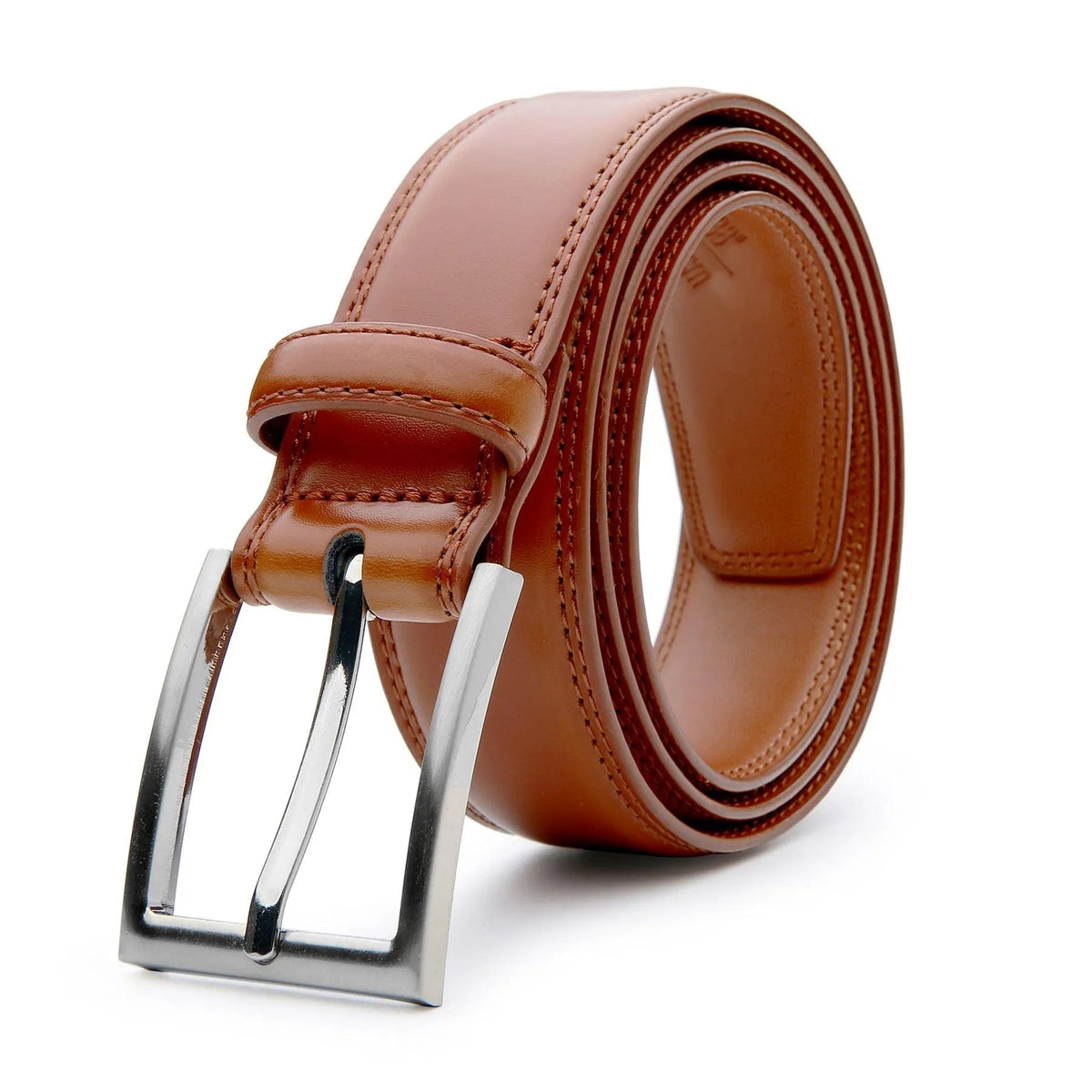 Leren Riem met Klassieke Gespsluiting voor Mannen en Vrouwen - Premium Kwaliteit in 7 Kleuren