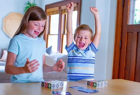Houten Kleurenpuzzel voor Kinderen - Educatief Hersenspel met 20 Blokken en 60 Kaarten - Ontwikkel Hand-Oog Coördinatie, Logisch Denken en Patroonherkenning