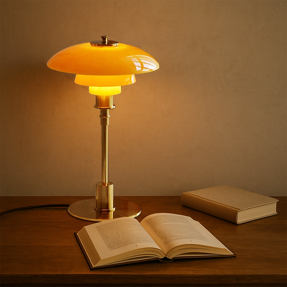 Minimalistische Tafellamp met Glazen Bol Dimbare LED Verlichting Sfeervolle Moderne Verlichting Slaapkamer Woonkamer