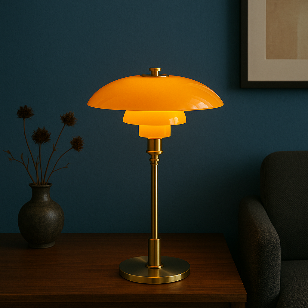 Minimalistische Tafellamp met Glazen Bol Dimbare LED Verlichting Sfeervolle Moderne Verlichting Slaapkamer Woonkamer