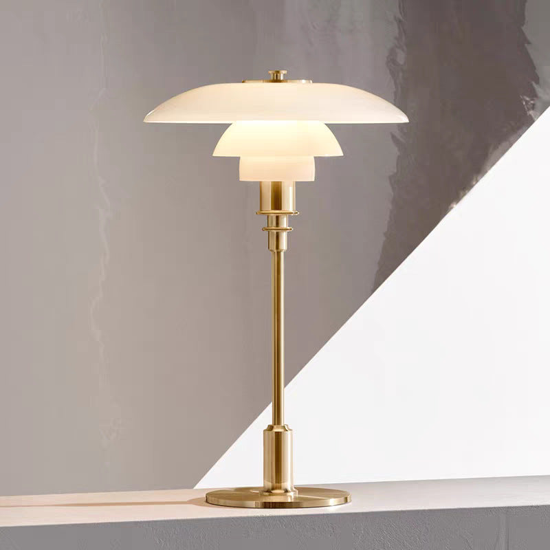Minimalistische Tafellamp met Glazen Bol Dimbare LED Verlichting Sfeervolle Moderne Verlichting Slaapkamer Woonkamer