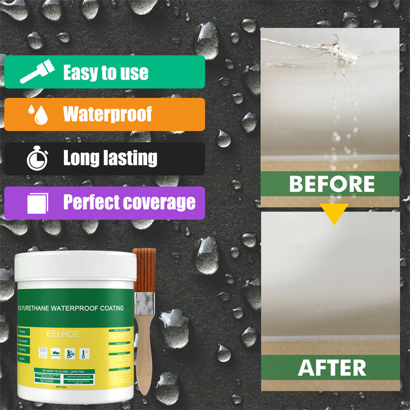 Waterafstotende Coating Spray - Transparante Transparante Beschermlaag voor Daken Balkons Muren Tegels