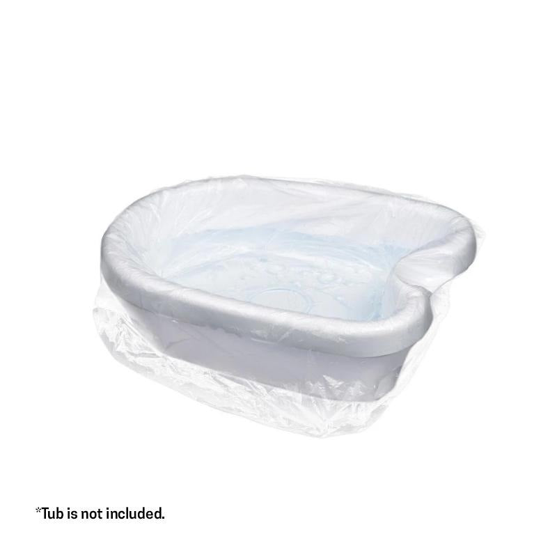 Wegwerp Voetbad Inlegvellen 65x55cm HDPE Hygiënisch Beschermende Liners voor Spa Pedicure Salon Behandeling