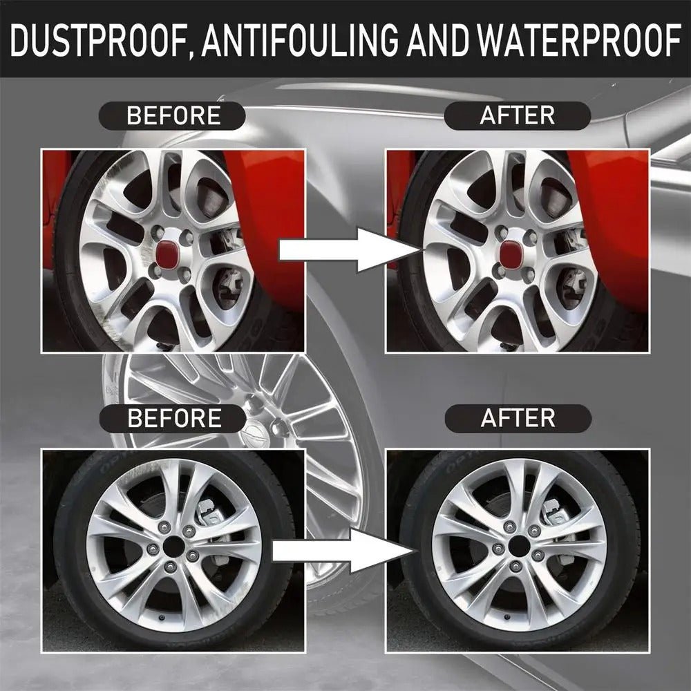 Velgenreparatieset voor Lichtmetalen Velgen Krassen Schade Herstellen Zelf Repareren Auto Velgonderhoud Accessoires