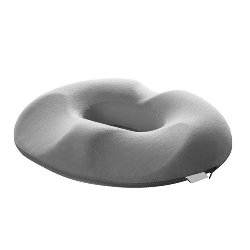 Memory Foam Zitkussen in Donutvorm - Verlichting voor Stuitbeen en Aambeien - Ergonomisch Zitcomfort