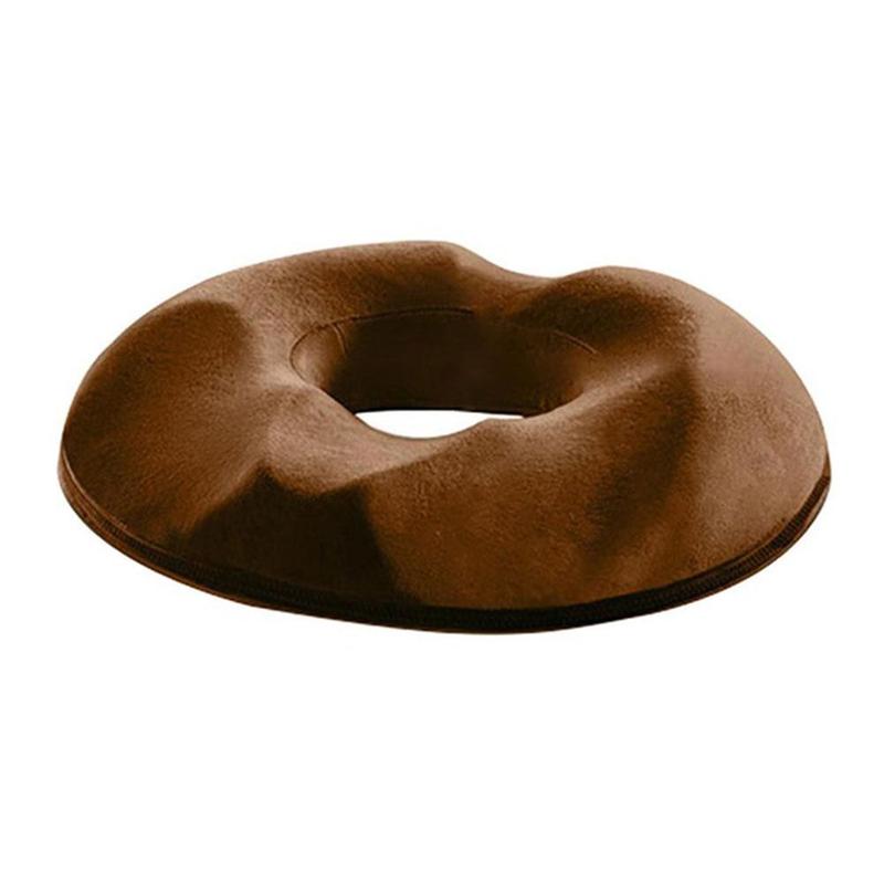 Memory Foam Zitkussen in Donutvorm - Verlichting voor Stuitbeen en Aambeien - Ergonomisch Zitcomfort