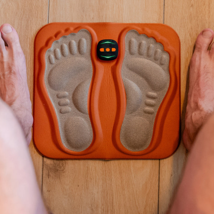 Voetmassagemat met Elektrische Stimulatie Kopervezel voor Thuis Ontspanning Vermoeide Voeten Wellness