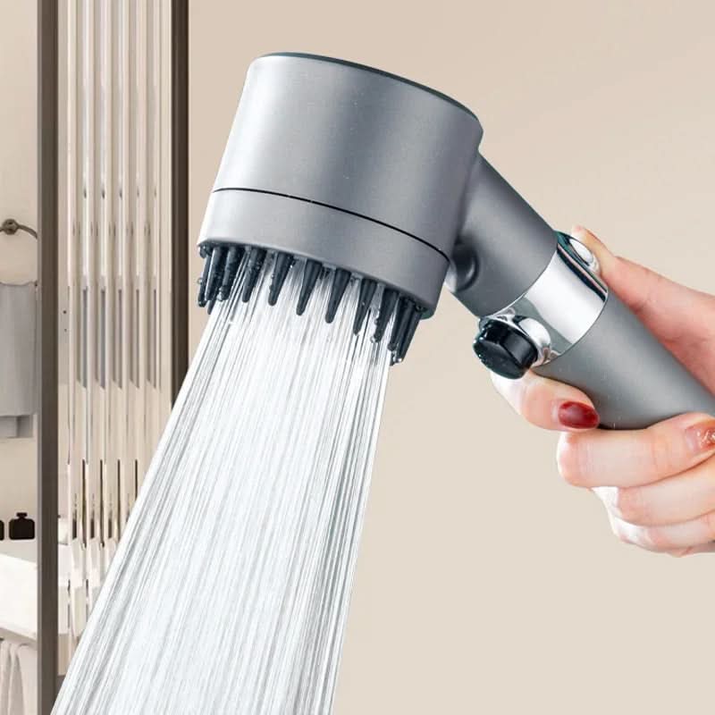 Handdouche met Filterpatroon en Massagefunctie ABS Hoogglans 25cm Drukverhoging voor Wellness Badkamer