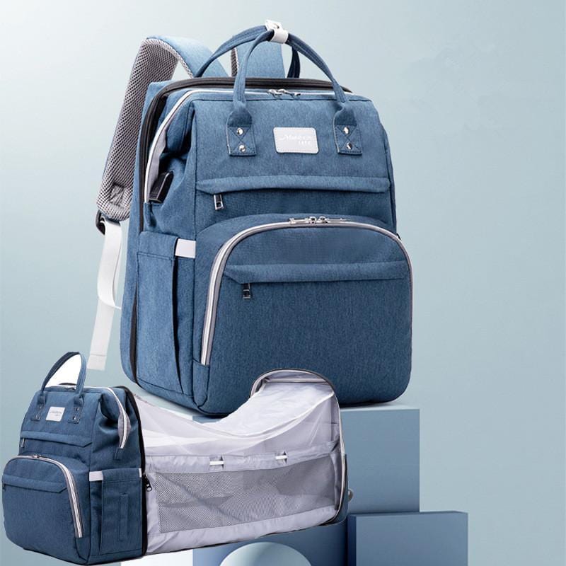 Multifunctionele Luiertas Rugzak met Draagwieg 31x50x24cm Waterdicht voor Ouders Baby Reizen Verzorging