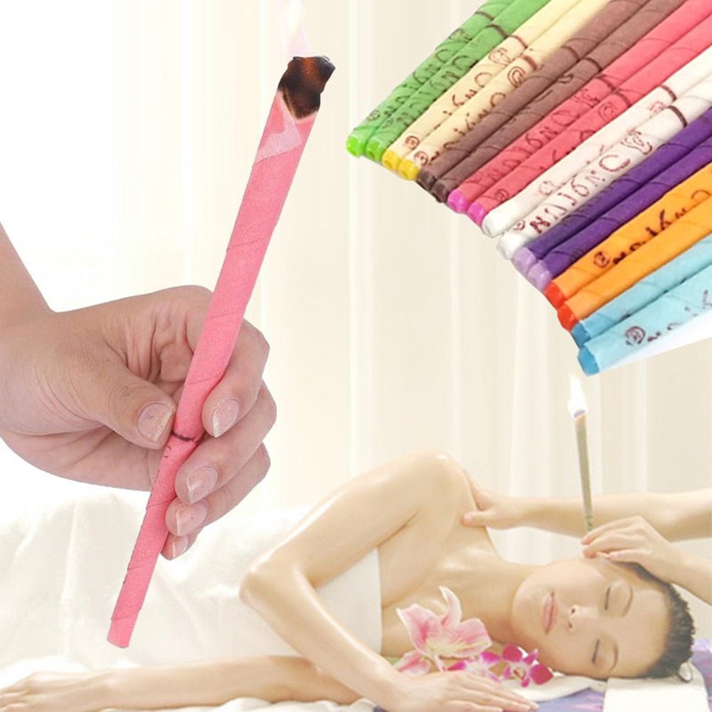 Oorkaars met Essentiële Oliën voor Zachte Oorverzorging Ontspanning Wellness Therapie 10 Natuurlijke Geuren