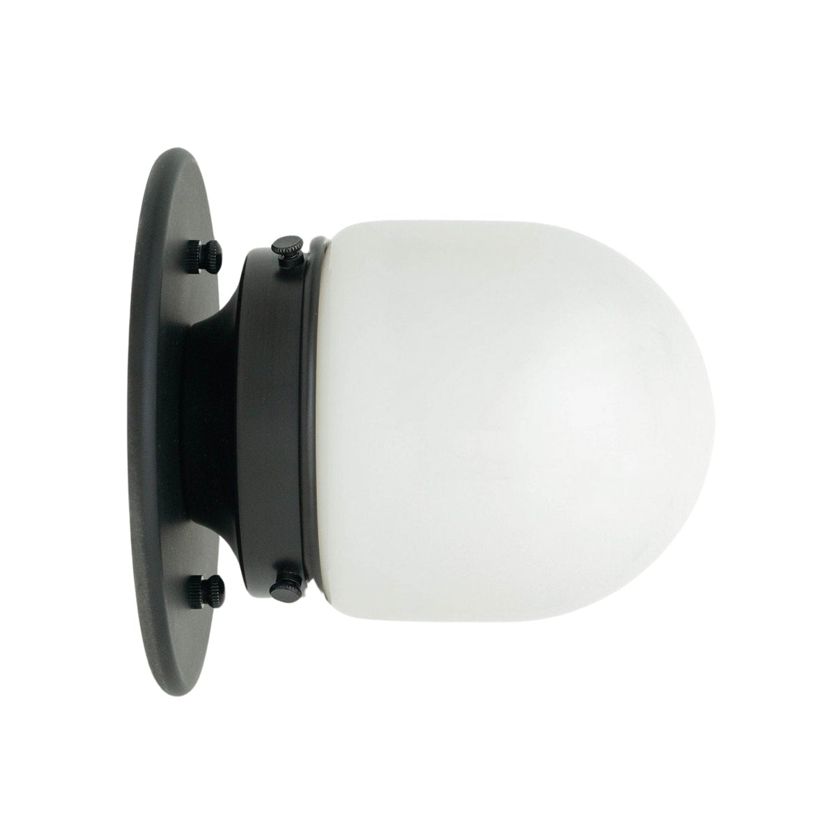 Opaal Glazen Wandlamp & Plafondlamp Dubbelfunctie Modern Design Messing