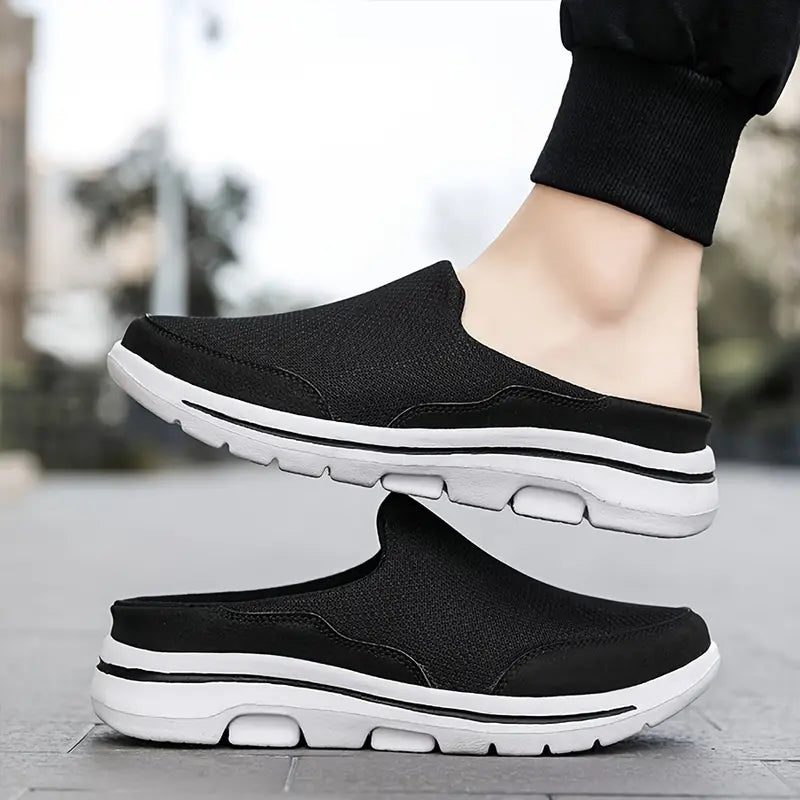 Orthopedische Barefoot Instapschoen Heren Blauw Grijs Beige Zwart Ergonomisch Loopcomfort Breed Wandelen