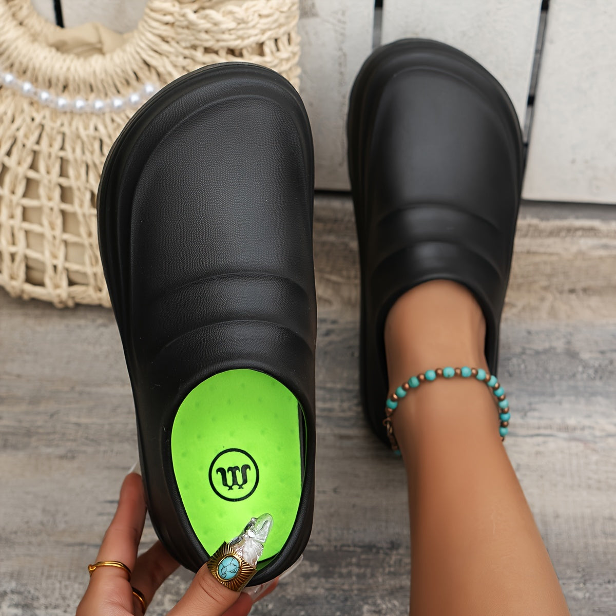 Waterdichte Orthopedische Clogs met Geldemping voor Werk Zorg en Horeca Comfortabele Antislip Werkschoenen