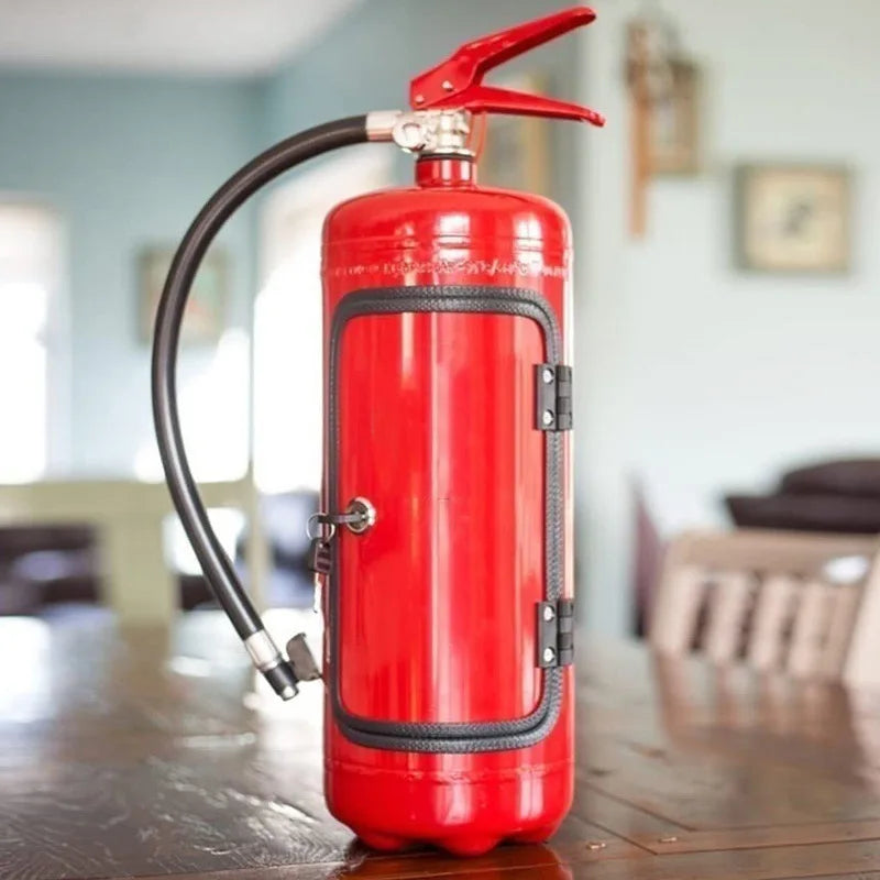 Flessendispenser Brandblusser Design voor Whisky Wijn Champagne Rood Zwart Huisbar Party Decoratie Cadeau