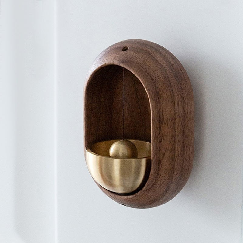 Houten Deurklokje met Rustgevende Klank - Decoratief Windgong-Ornament voor Deur of Muur