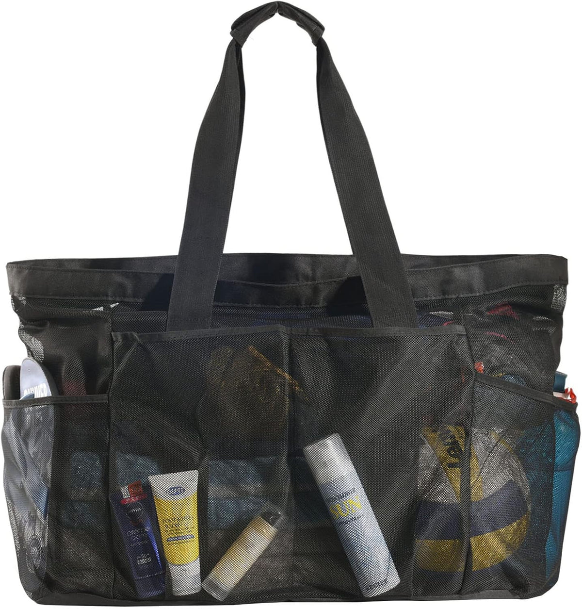 Grote Strandtas met Rits - Zandvrij Mesh Design voor Stranddagen