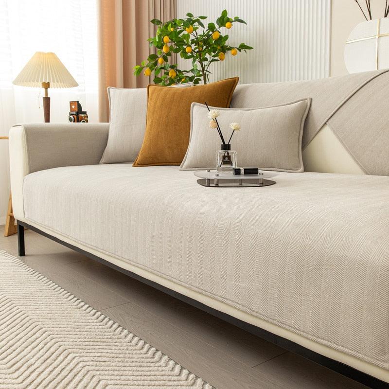 Antislip Bankhoes van Zacht Fleece - Beschermt je Bank met Comfort & Stijl