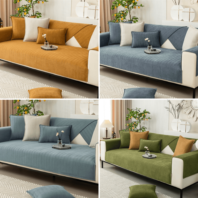 Antislip Bankhoes van Zacht Fleece - Beschermt je Bank met Comfort & Stijl