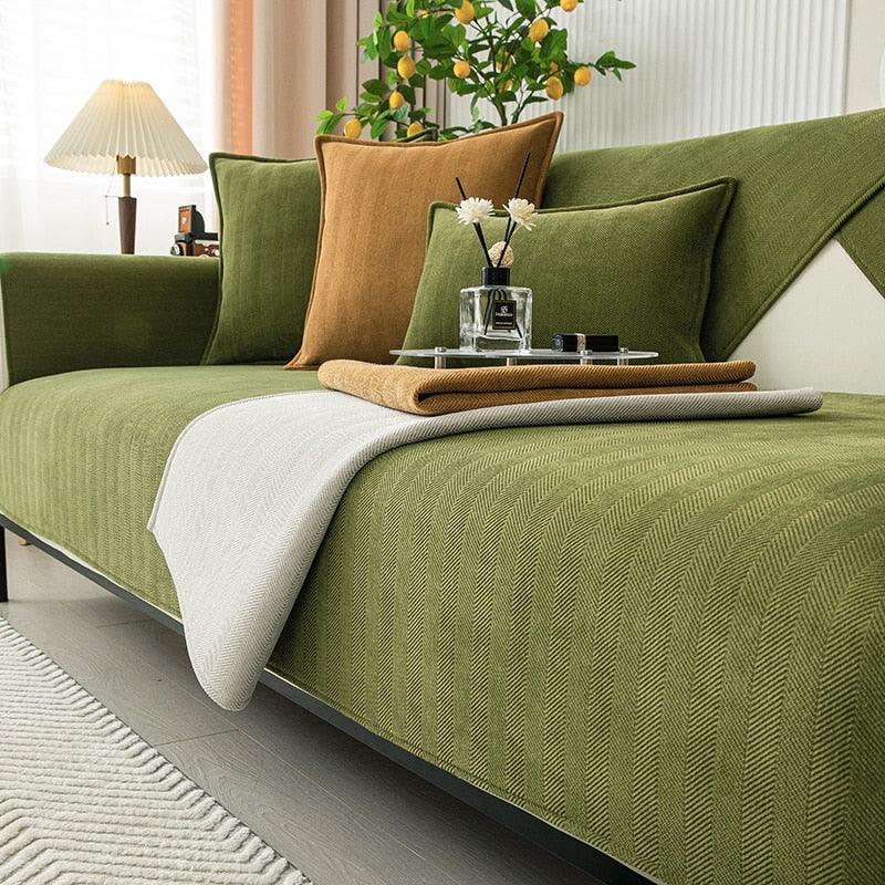 Antislip Bankhoes van Zacht Fleece - Beschermt je Bank met Comfort & Stijl