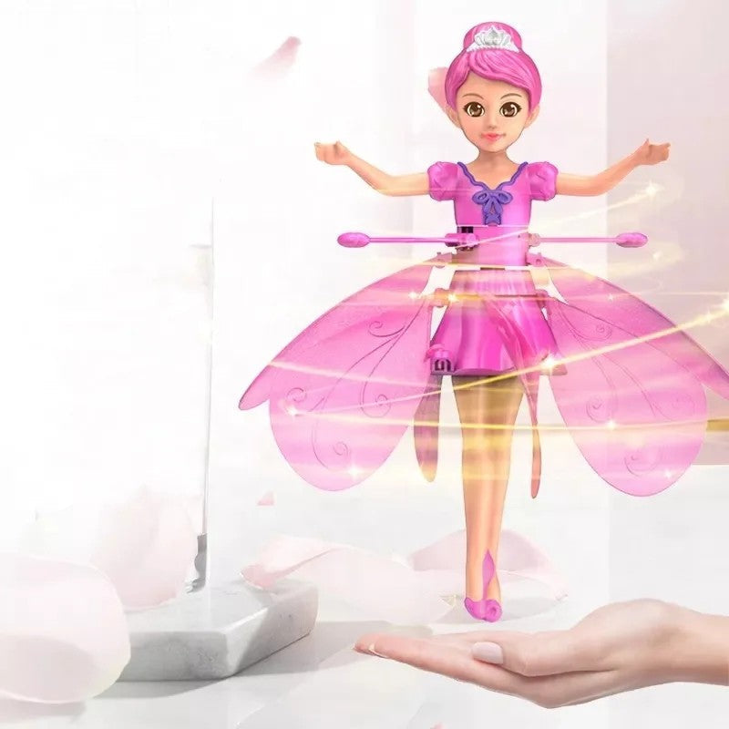 Zwevend Vliegtuig met Licht en Gebarenbesturing - Magisch Speeltuig voor Kinderen