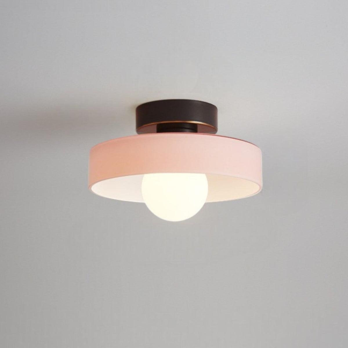 Plafondlamp Geometrisch Ø24cm Messing Glas Koper G9 Fitting Hal Slaapkamer Eetkamer Verlichting Interieur