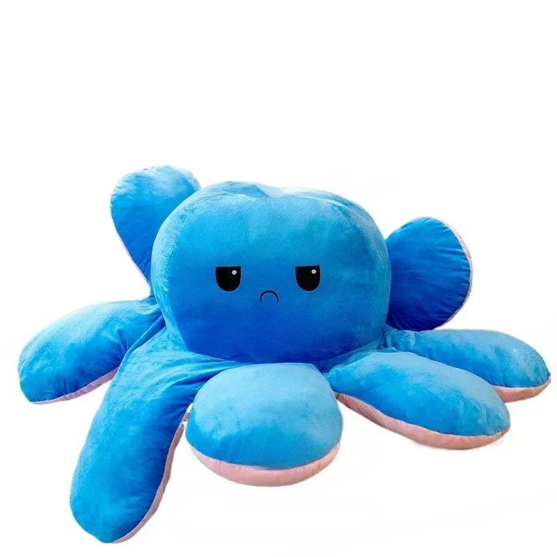 Wendbare Octopus Knuffel XXL 90-130cm Polyester Pluche Emotie Speelgoed Decoratie Kinderkamer Slaapkamer