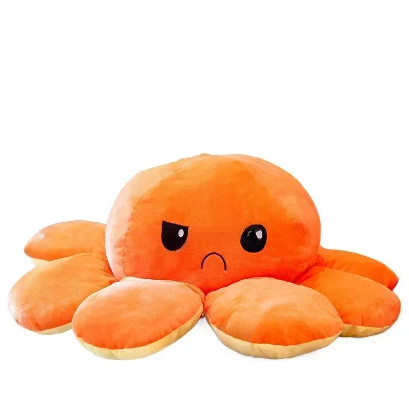 Wendbare Octopus Knuffel XXL 90-130cm Polyester Pluche Emotie Speelgoed Decoratie Kinderkamer Slaapkamer