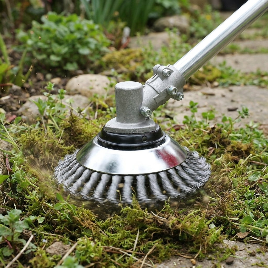 Onkruidborstel Koolstofstaal 150mm Trimkop voor Grastrimmer Onkruid Verwijderen Tuin Onderhoud
