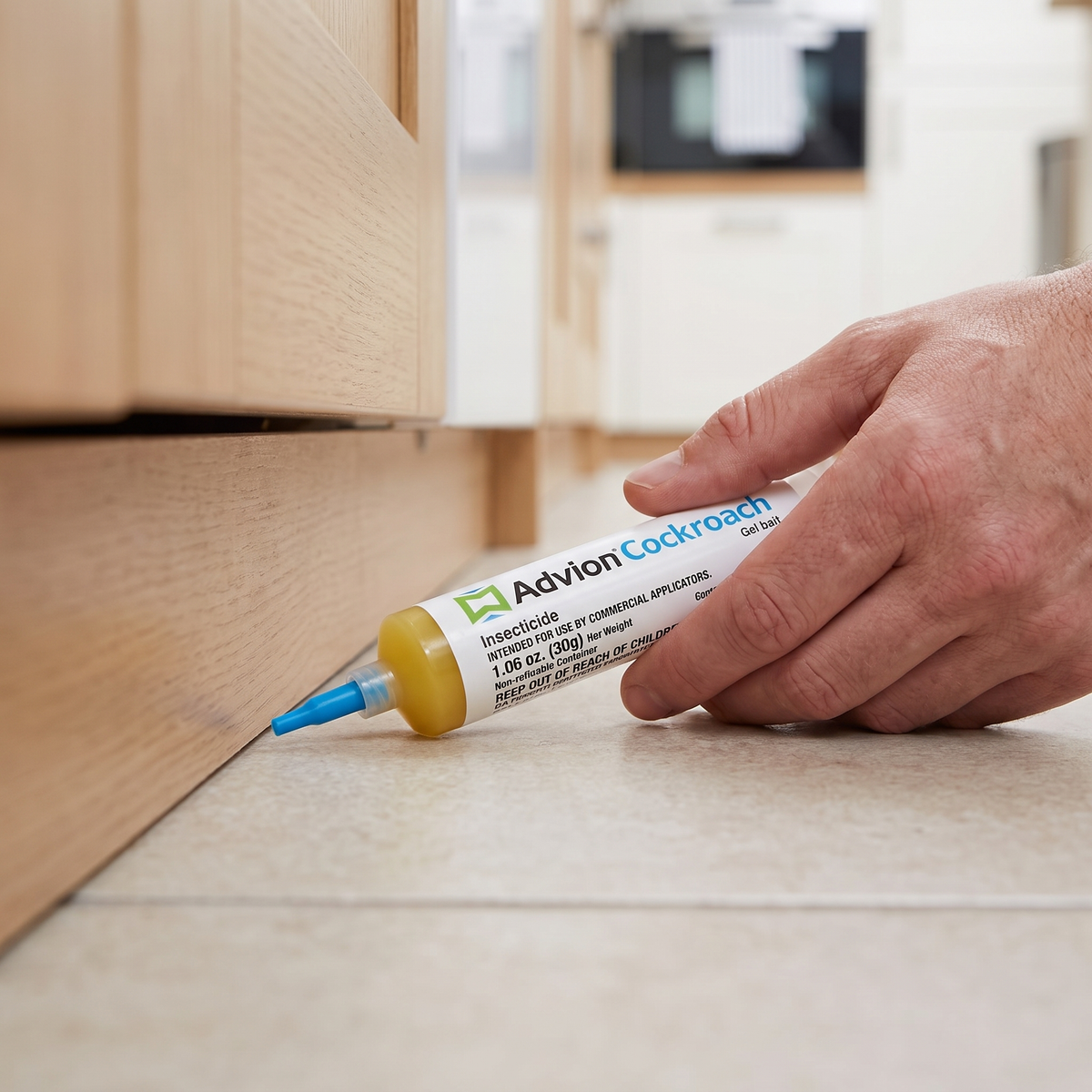 Kakkerlakkengel Keuken 30 g Indoxacarb Spuitapplicator voor Kieren en Plinten Binnen Buiten