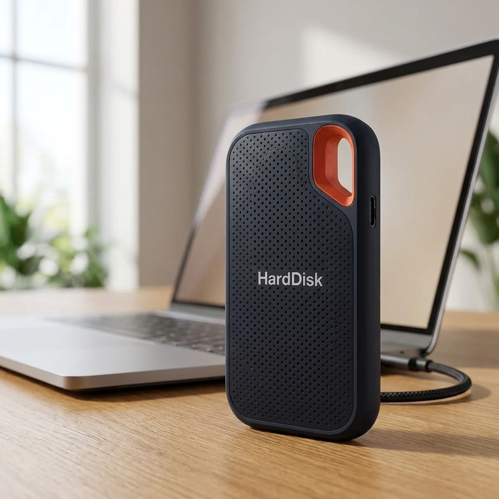 Externe SSD Harde Schijf 64 TB voor supersnelle gegevensoverdracht en veilige opslag - Draagbare SSD Schijf Extern met USB 3.2 Type-C