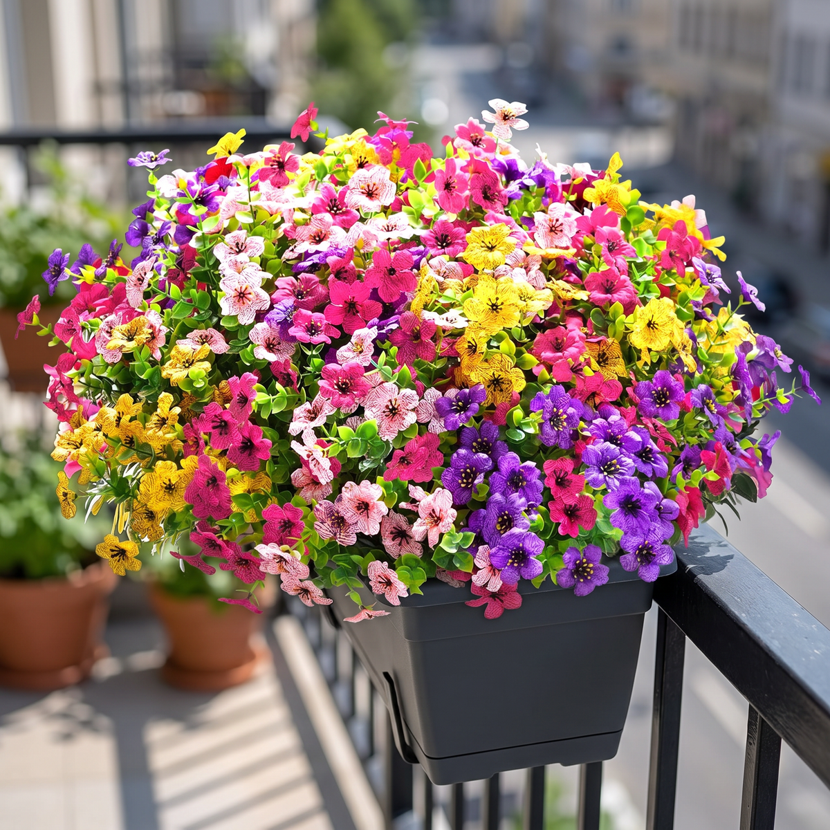 Kunstbloemen Balkon UV-Bestendig Weerbestendig 120-480 Stuks Buiten