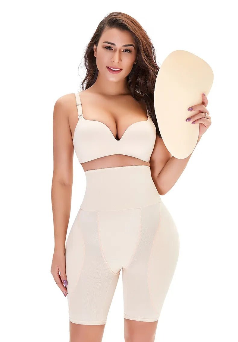 Shapewear Slip met Heupvulling Hoge Taille Corrigerend Ondergoed Dames Naadloos Figuurvormend Comfortabel