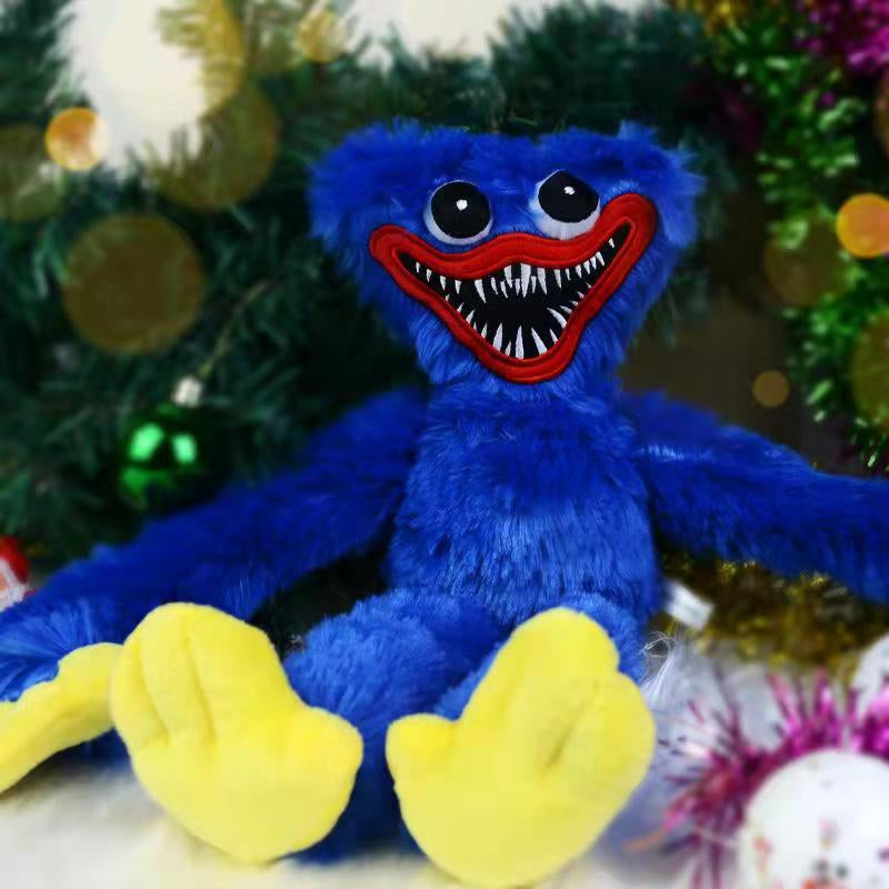 Knuffel Fantasiefiguur 40cm Zacht Gevuld Pluche Speelkameraad Kinderkamer Decoratie Blauw Rood Knuffeldier