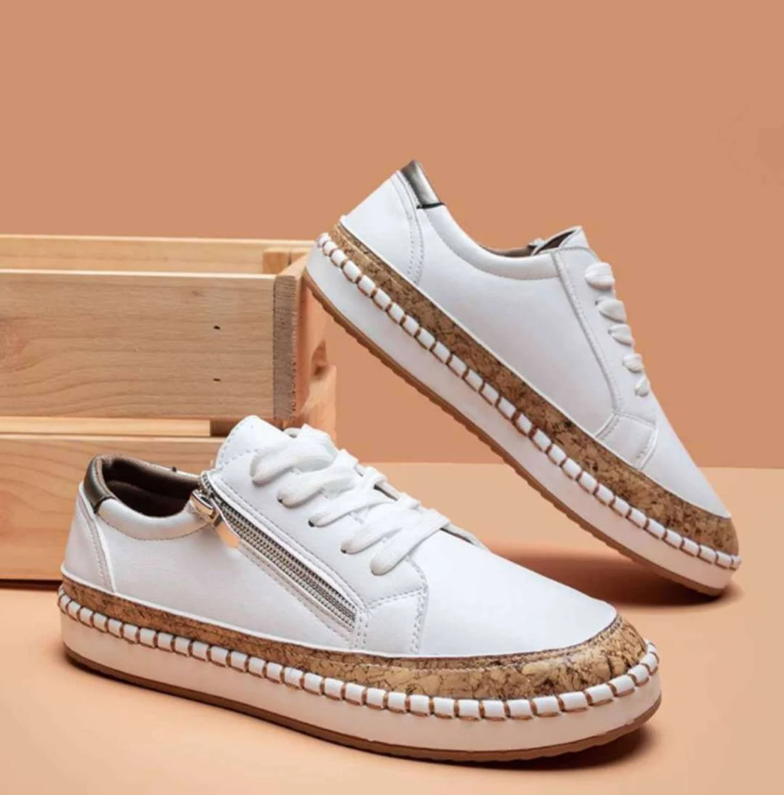 Dames Instapschoen Ergonomisch Ademend Antislip Dubbele Demping Casual Loafer Comfortabel EU 35-43 Dagelijks