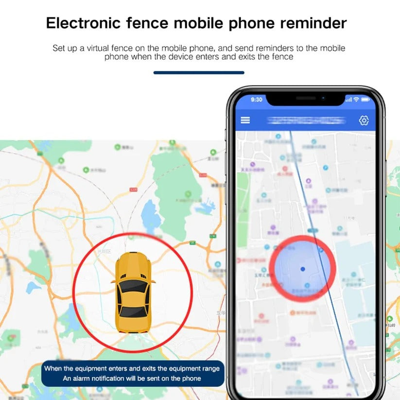 Compacte Magnetische GPS Tracker 4G Real-Time Volgsysteem Voertuig Huisdier Bagage Locatiebewaking Waterdicht