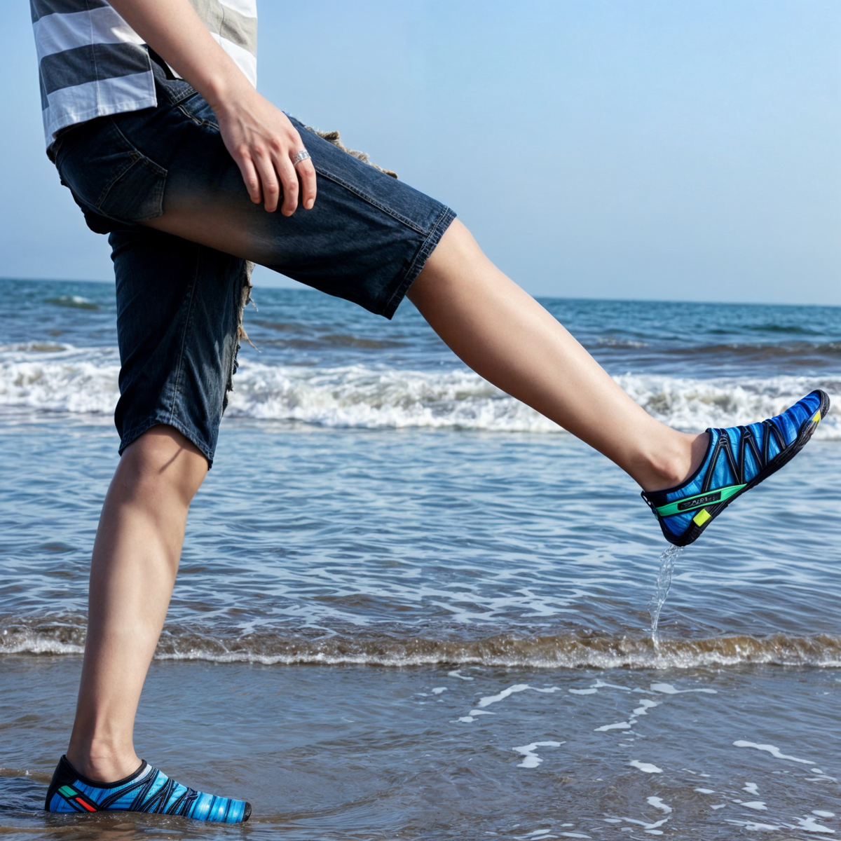 Sneldrogende Waterschoenen voor Strand & Watersport - Antislip Zool