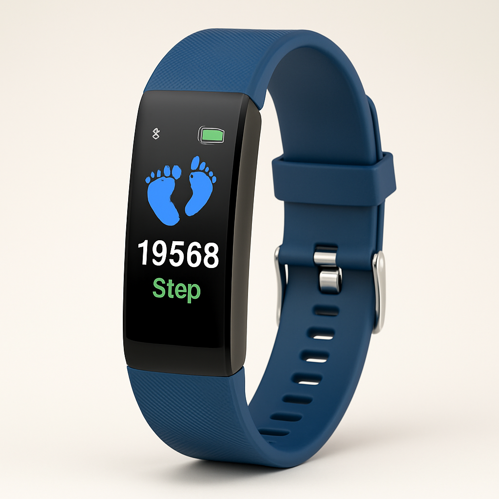 Senior Smartwatch met Gezondheidsmonitoring - Hartslagmeter, Bloeddrukmeter & Slaapanalyse - Waterdicht Fitness Horloge voor Ouderen