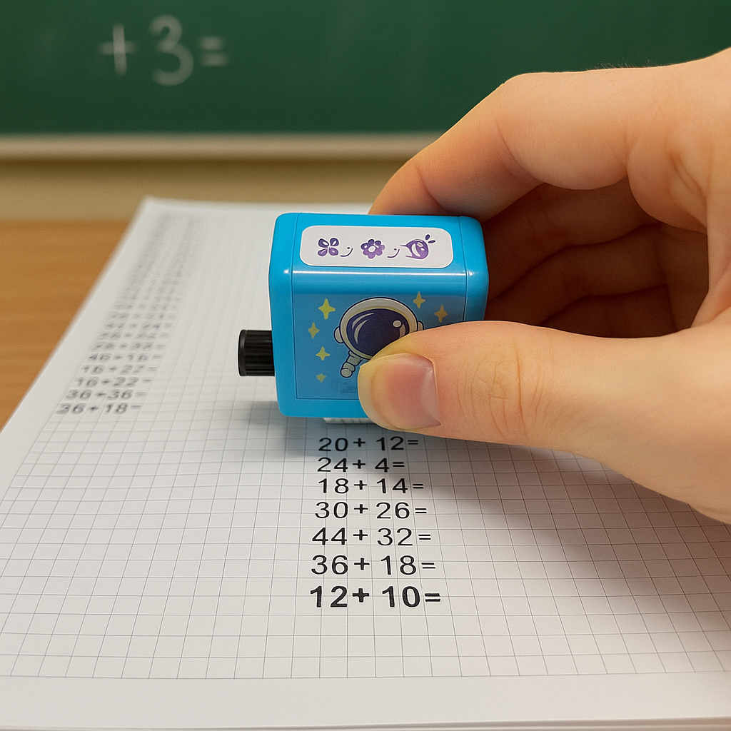 Rekenspel Dobbelsteen met Bewerkingstekens - Educatief Spel voor Kinderen