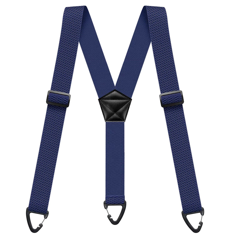 Verstelbare Bretels Heren X-Rug Y-Vorm Elastisch 3,5cm Breed Metalen Clips Werkkleding Casual Formeel