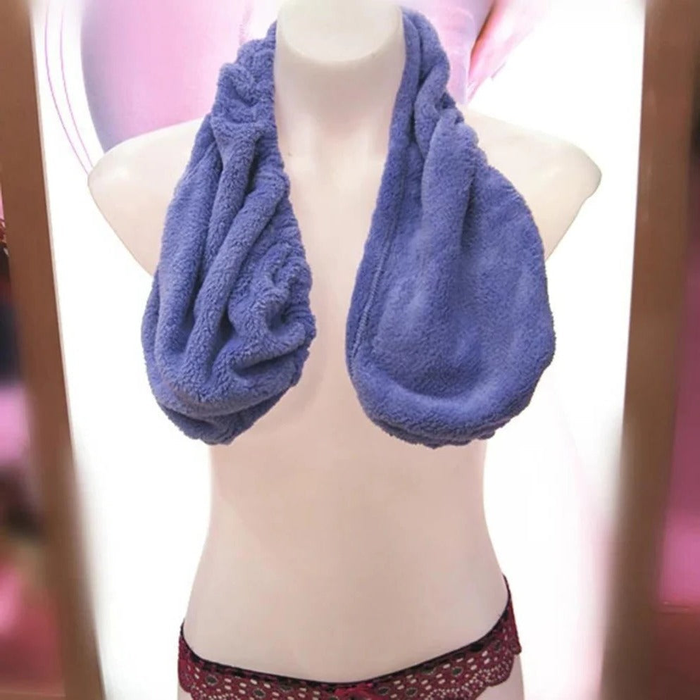 Handdoek BH zonder Beugel - Zweetabsorberend Terry Badstof voor Dames - Verstelbaar Ademend Sportondergoed