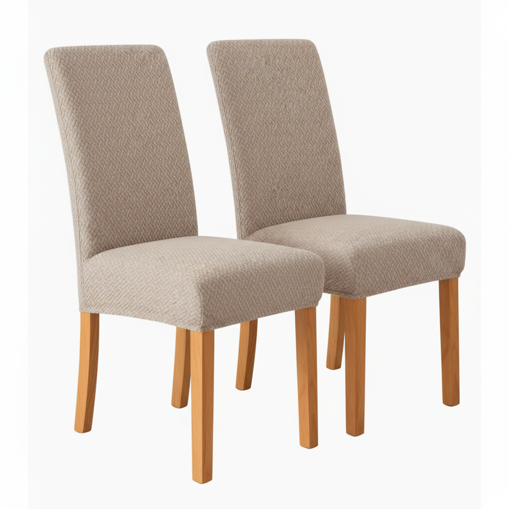 Fluwelen Stoelhoezen Set Eetkamerstoelen Stretch Elastische Beschermhoes Stoel Eetkamer Interieur Decoratie