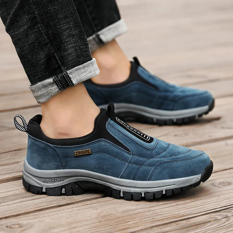 Orthopedische Wandelschoenen met Voetsteun en Antislip Zool voor Outdoor Wandelen en Dagelijks Gebruik