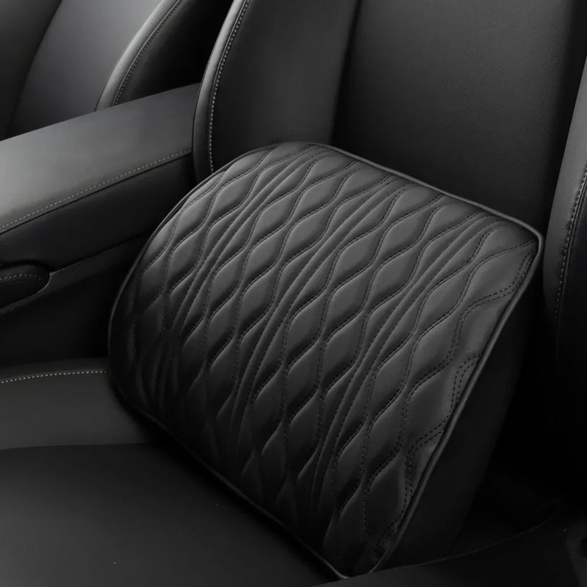 Ergonomische Autokussen Set voor Nek en Rug - Memory Foam Ondersteuning voor Lange Ritten en Dagelijks Gebruik