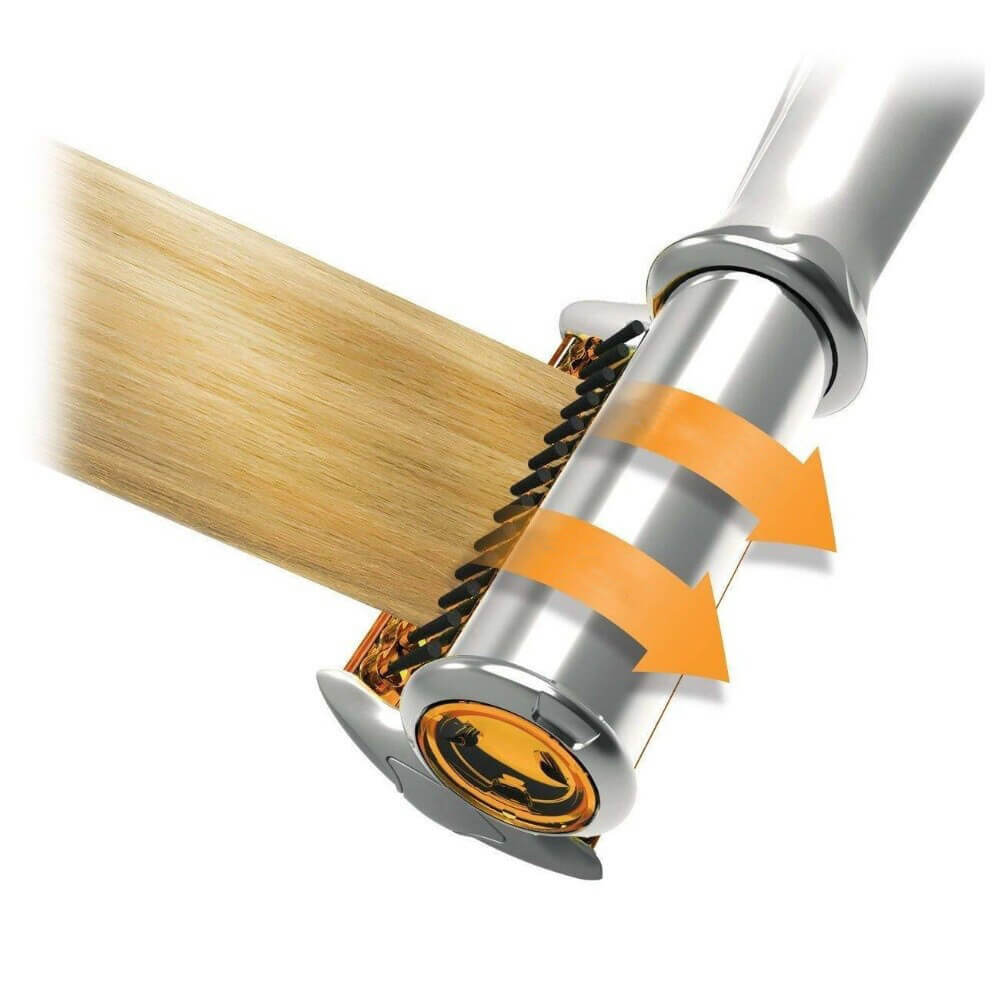 2-in-1 Haarstyler met Roterende Cilinder - Stijltang en Krultang voor Thuis
