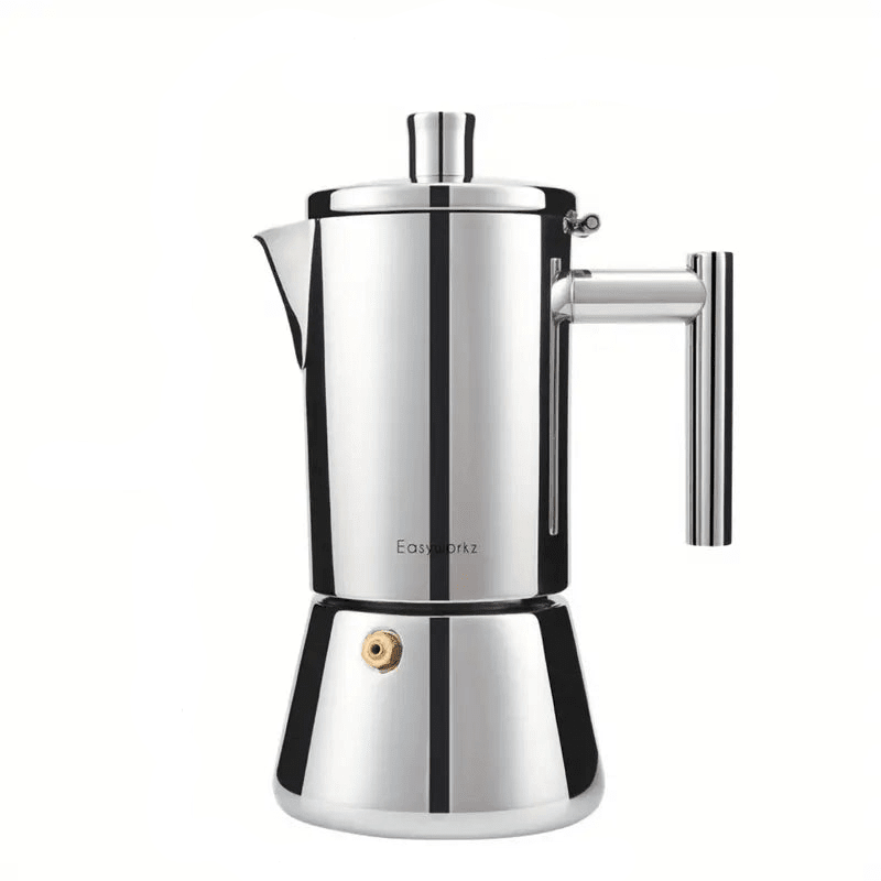 Roestvrijstalen Espresso Koffiemaker 200ml-500ml Inductie Gas Elektrisch Moka Pot Italiaans Koffie Percolator