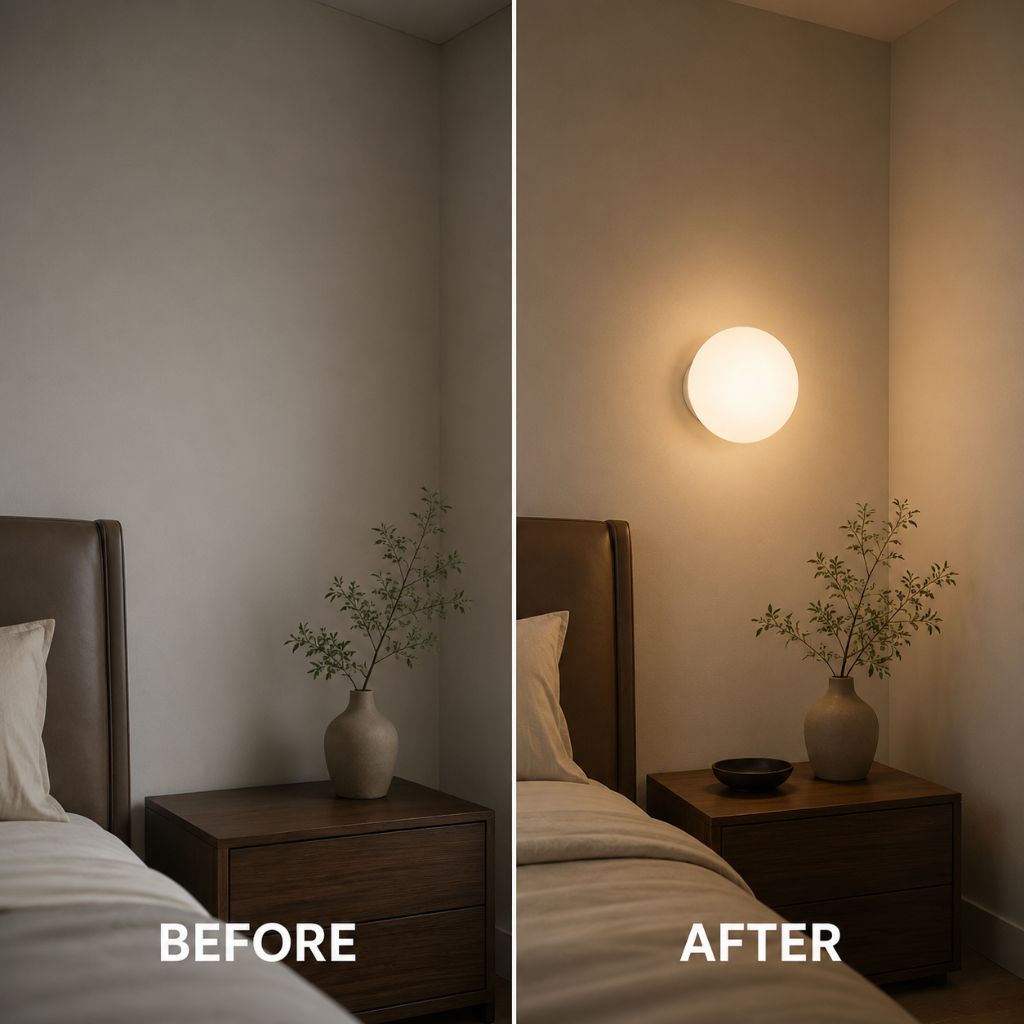 Wandlamp Bol Matglas G9 LED Wit 12-18cm Zwevend Design Moderne Verlichting voor Hal Badkamer Slaapkamer Woonkamer
